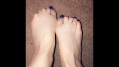 Innocent Painted Toes