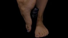 Vixen Foot Play With Toy – Painted Toenails – Ballerina Small Feet