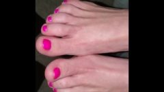 Jizz On Pink Toes