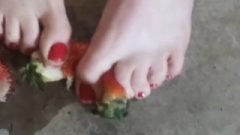 Naughty Smash Me Strawberry Toes