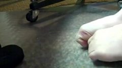 Samantha Hail Raw Toe Curling Scratching With Toe Spreading